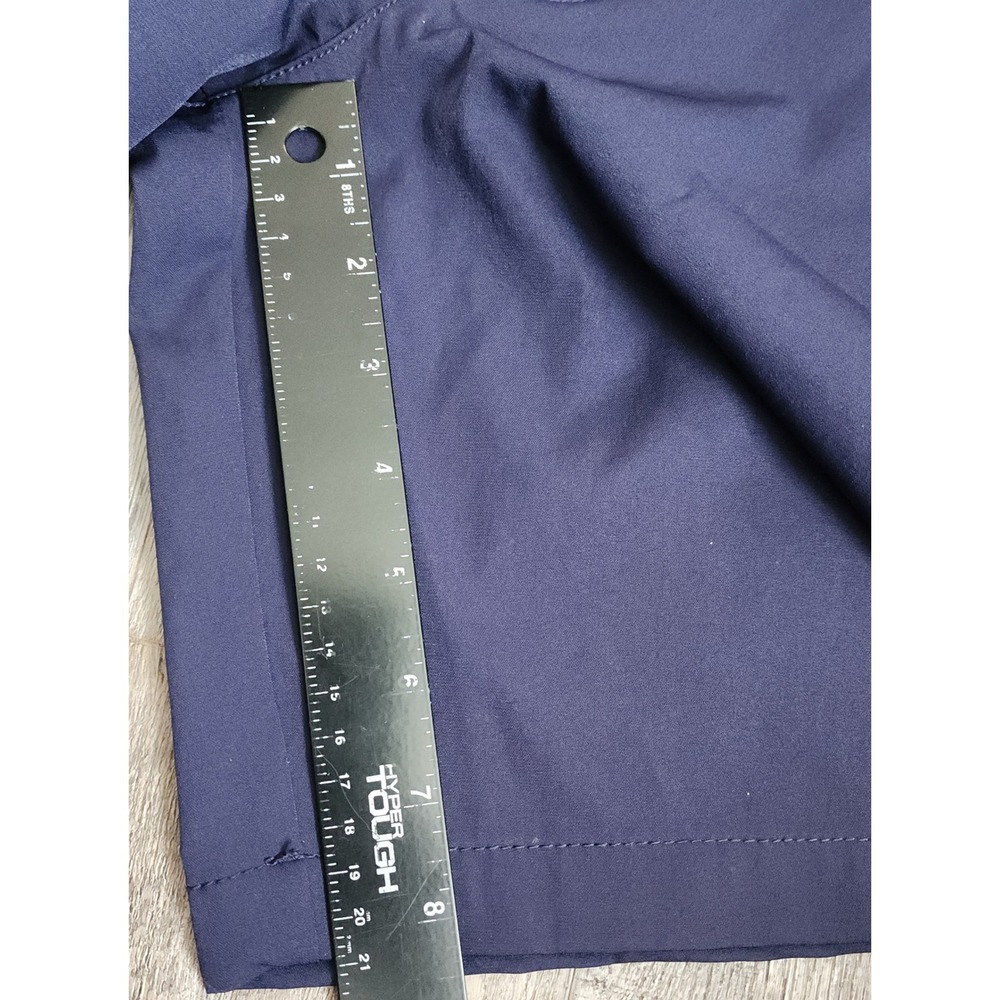 Tommy Bahama Active Shorts Womens Small Blue Zipper Pocket Golf Tennis Stretch - Picture 5 of 7
